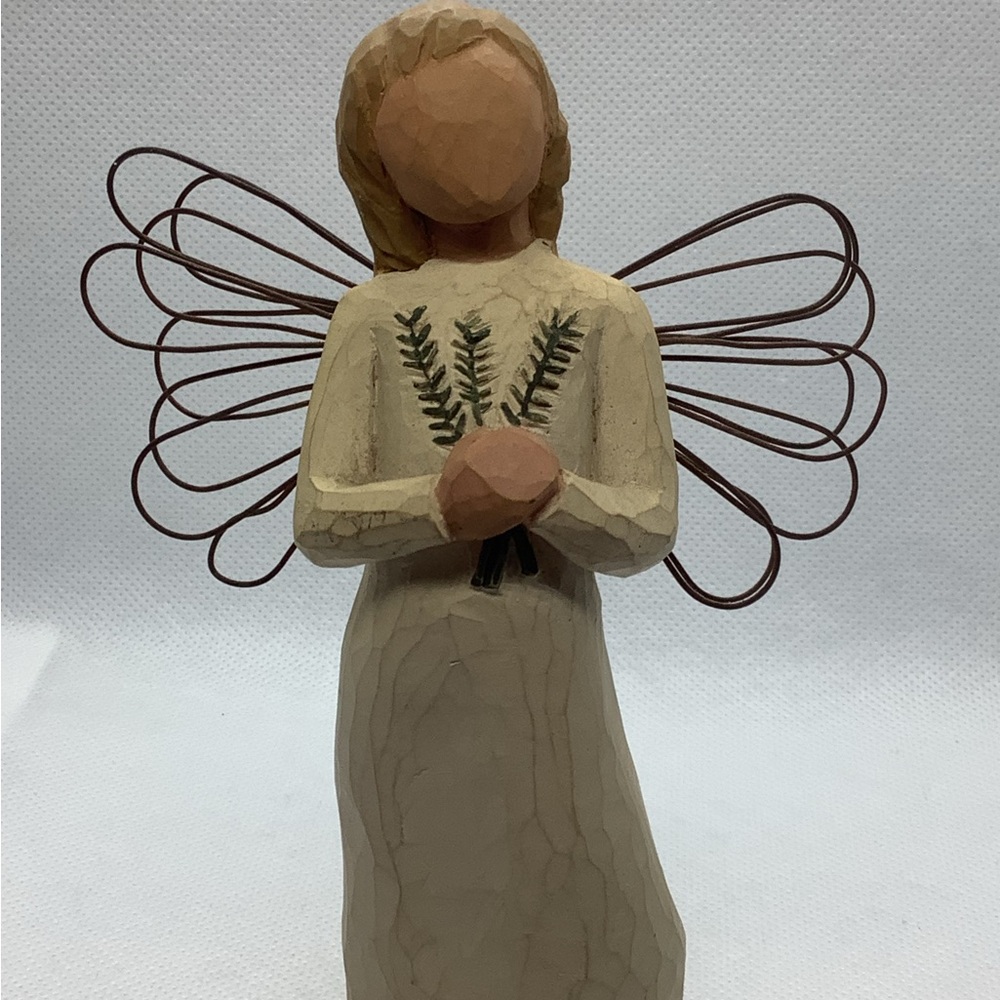 Vintage Willow Tree Angel of Remembrance Figurine Susan Lordi Demdaco 5” 2001